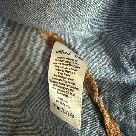 Wilfred Free Denim Shirt - Picture 3 of 5